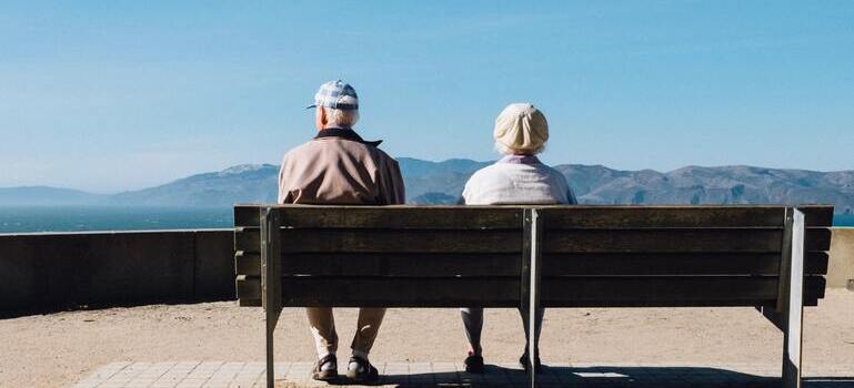 seniors sitting on the chair in Slow-paced places in CA retirees are moving to