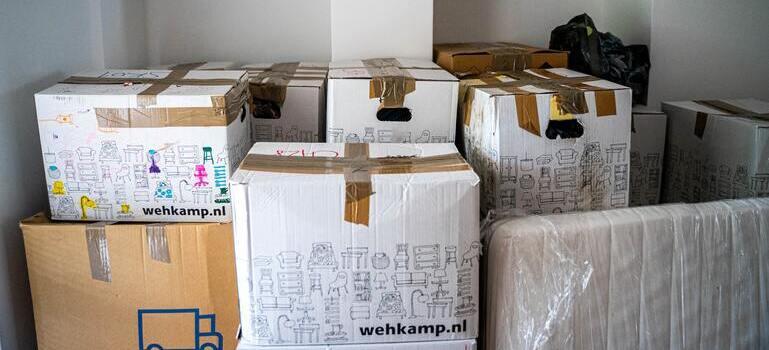 boxes ready for moving