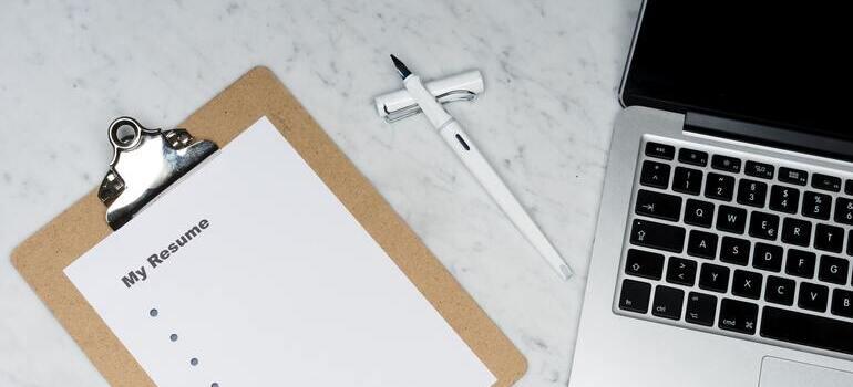 a piece of paper on the table