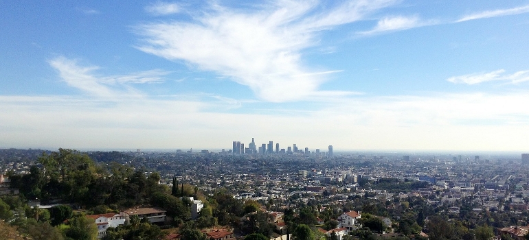 LA skyline