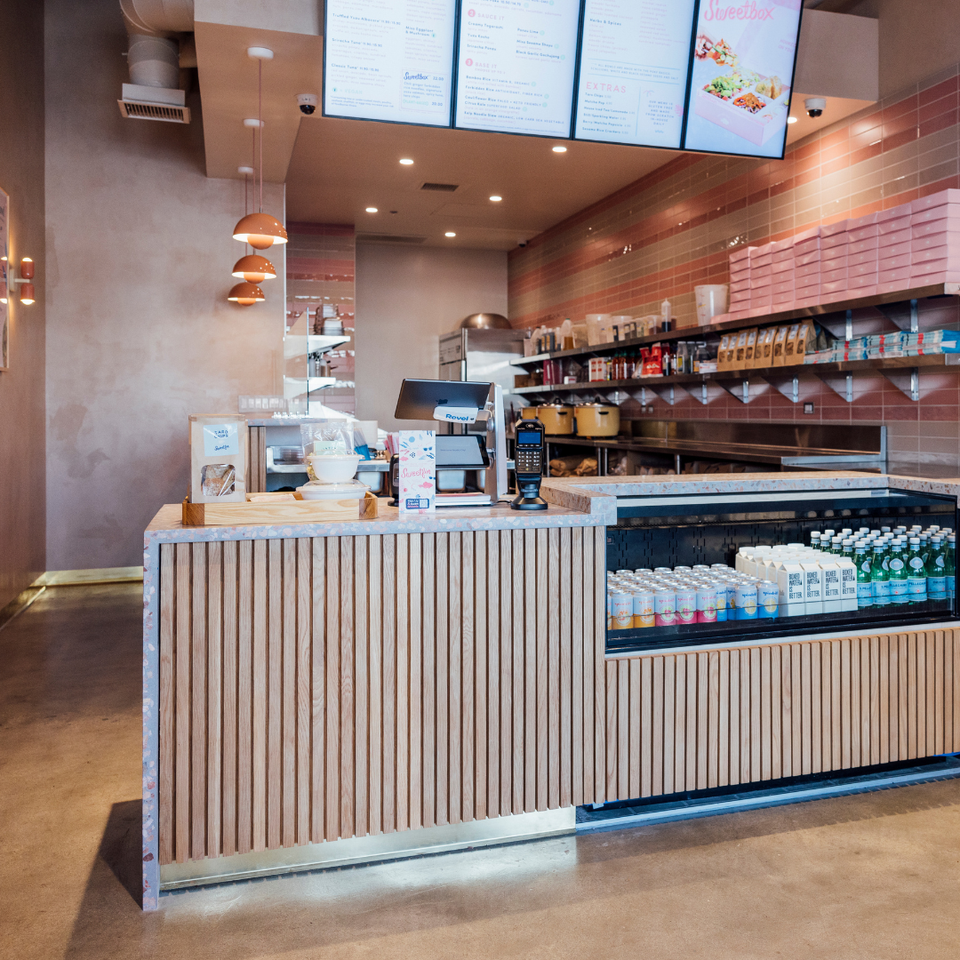 An interior shot of Sweetfin’s in LA.