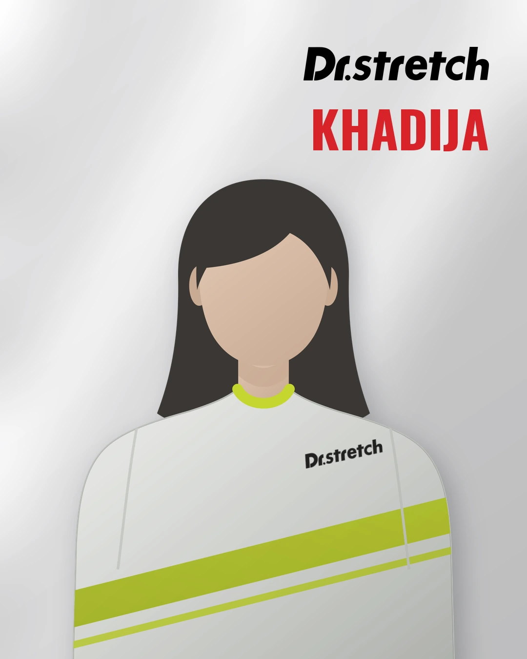 Khadija, Dr.stretch trainer at Yas Mall