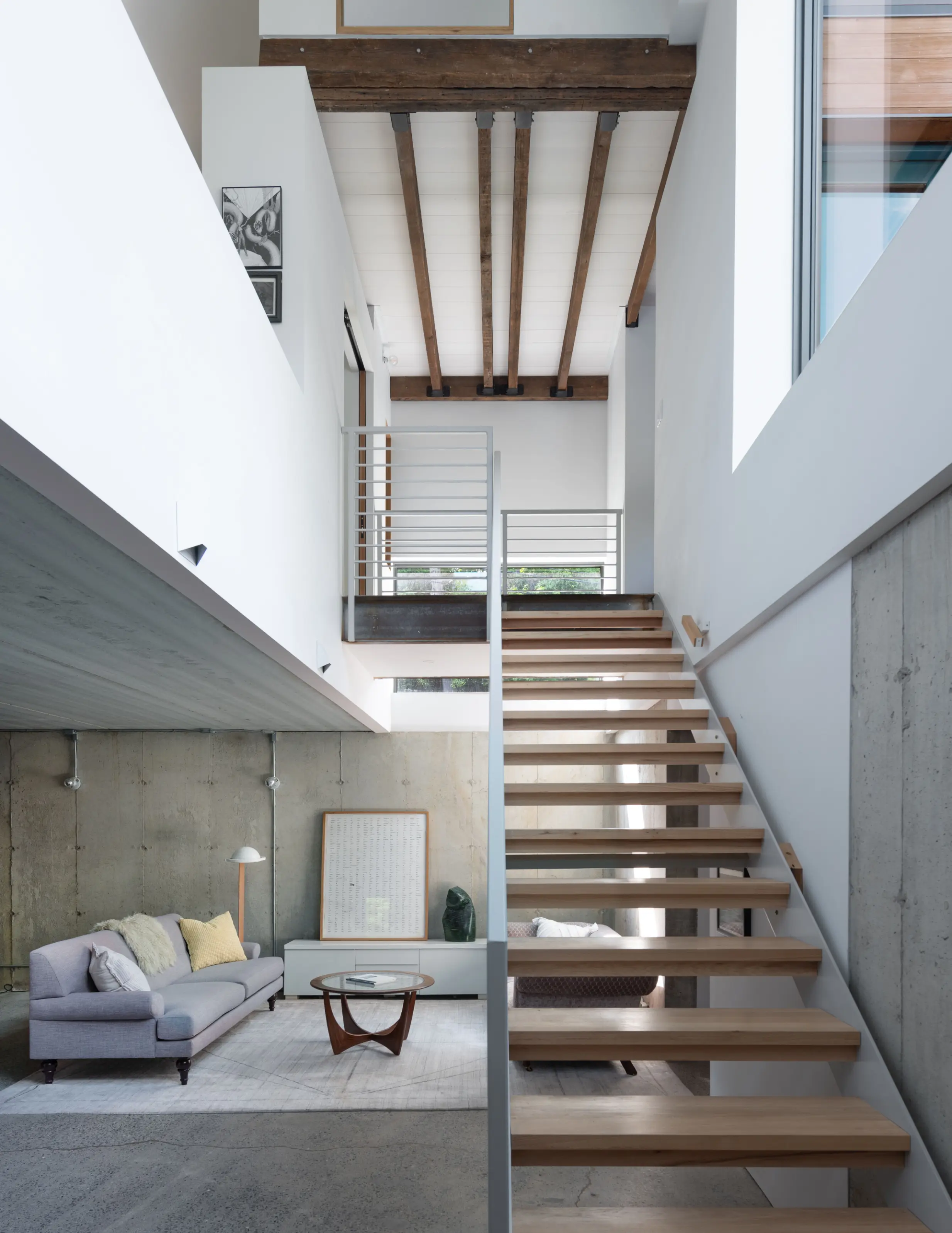 Interior stairwell view