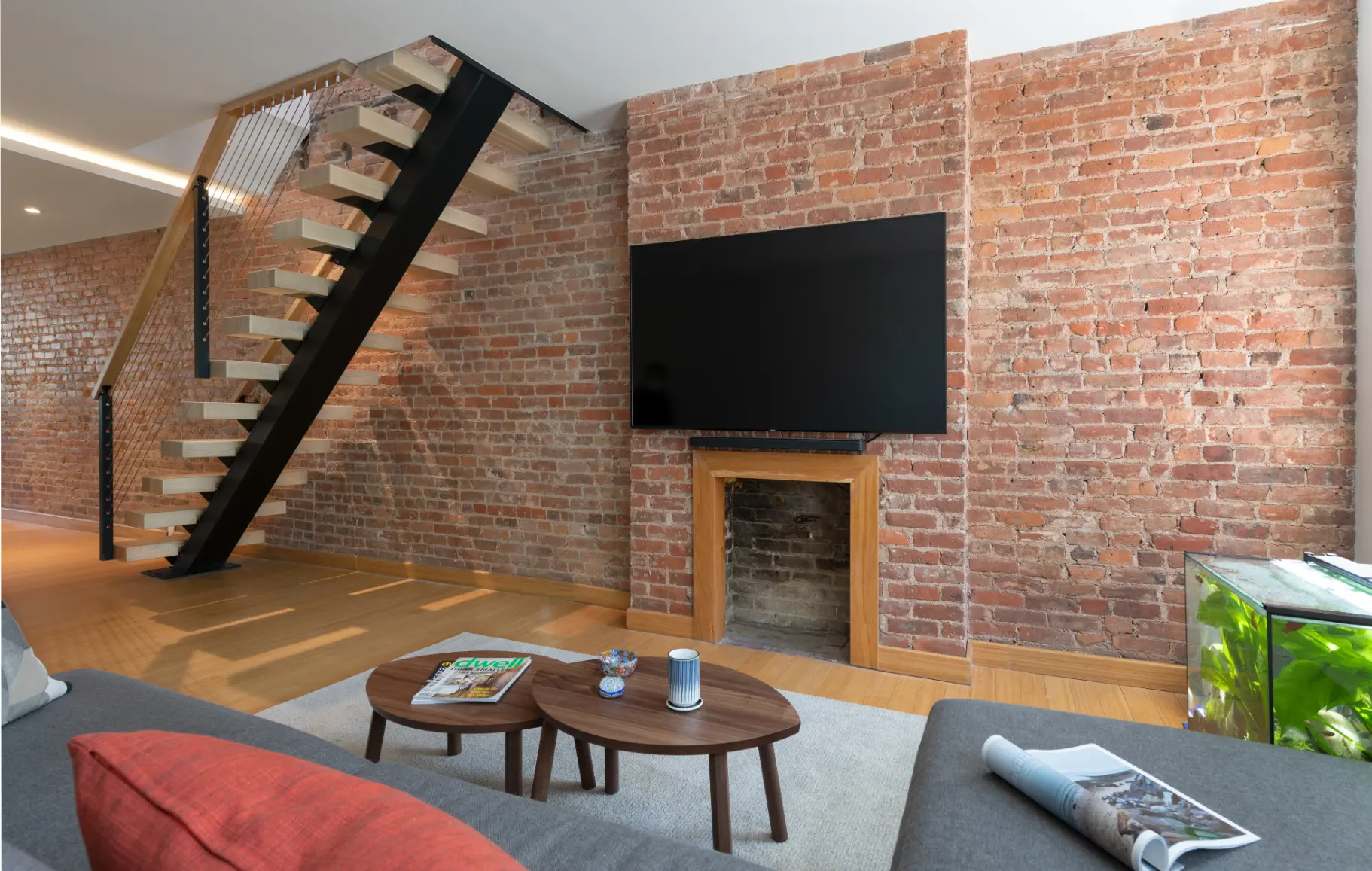 Magic pantry with LED lighting