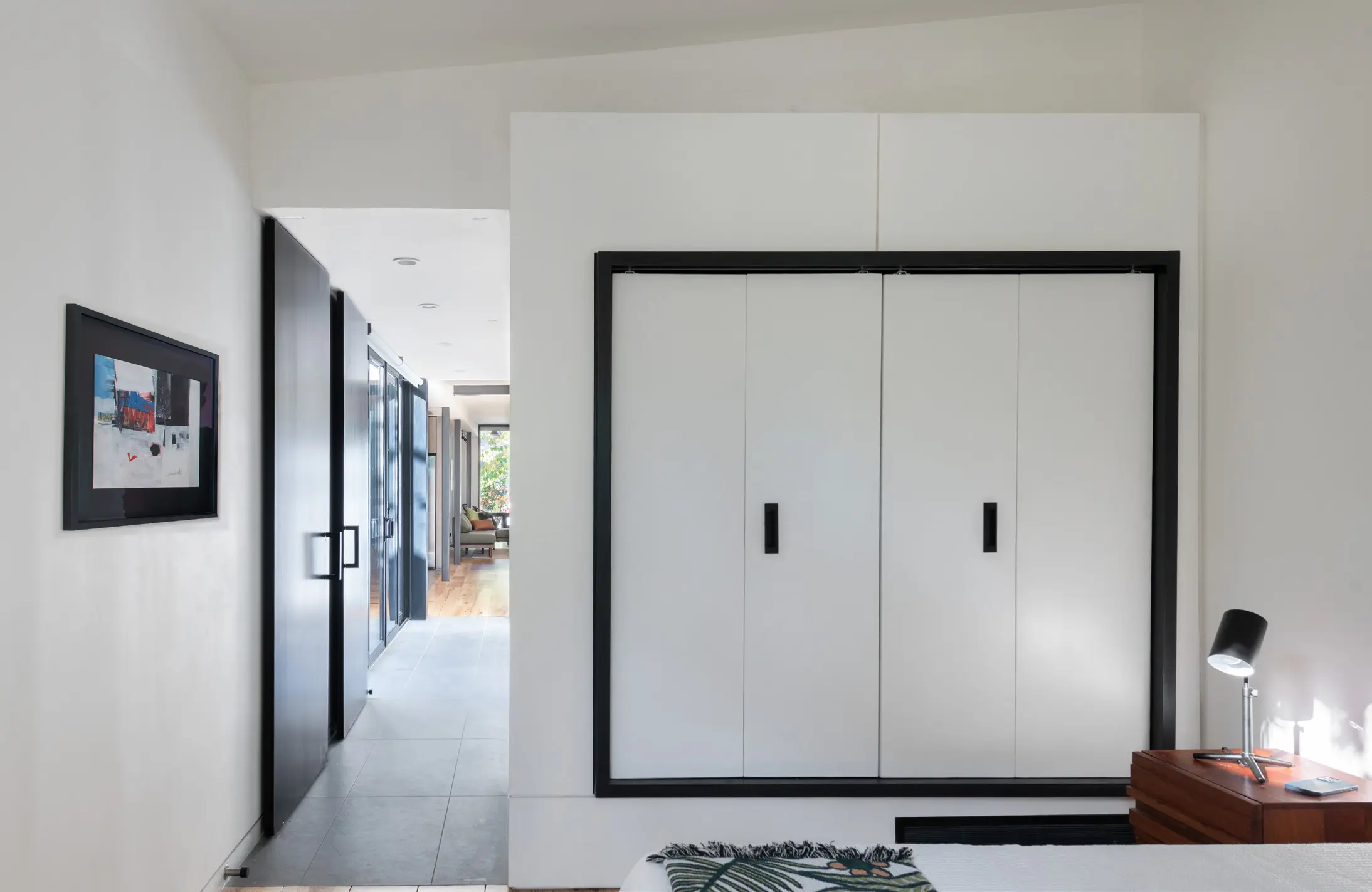 Pivot doors for privacy