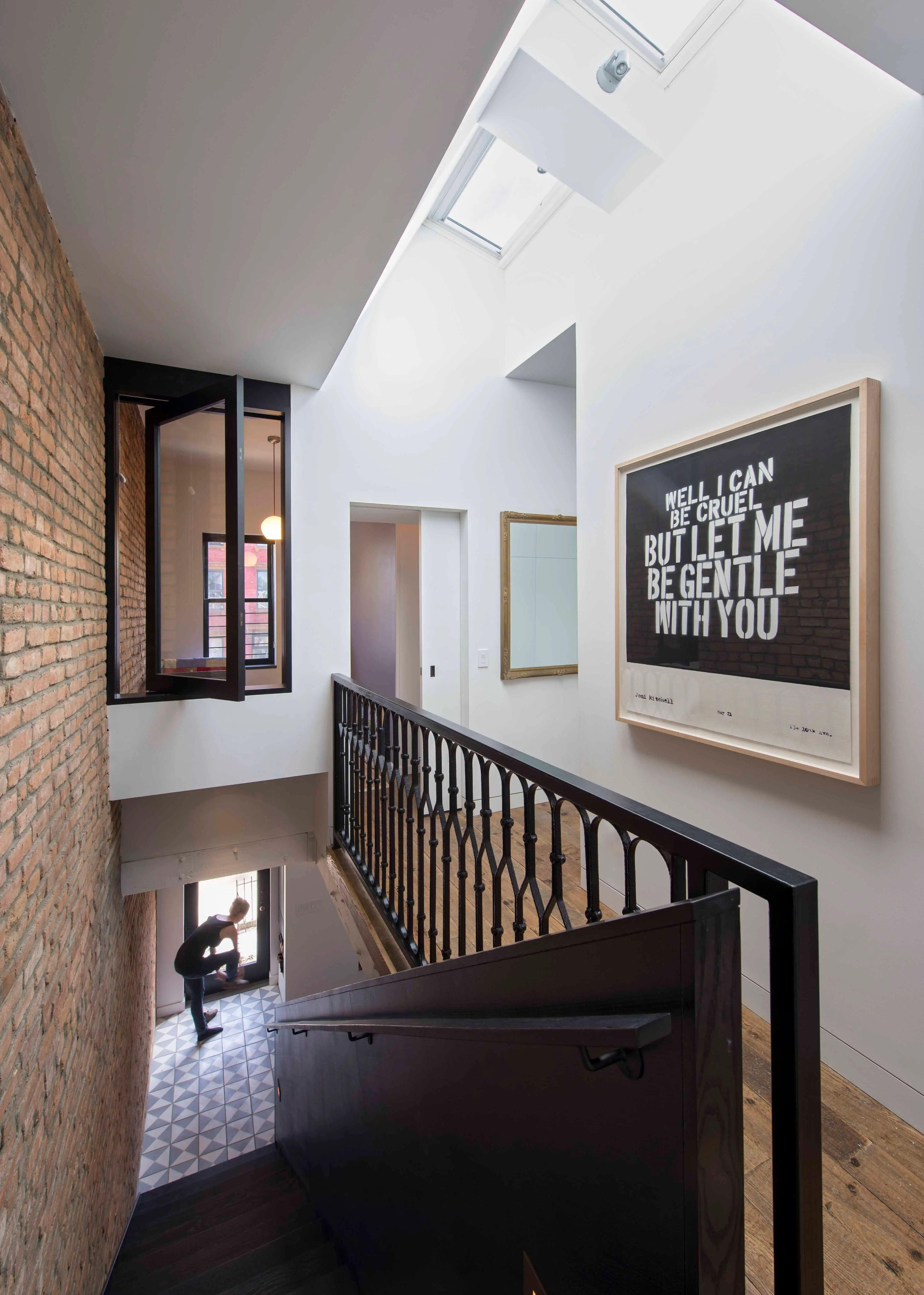 Back elevation showing garden connection