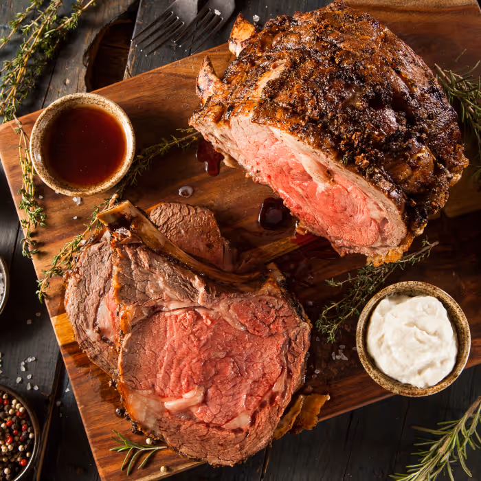 Photo of prime rib for prime rib night special every Friday