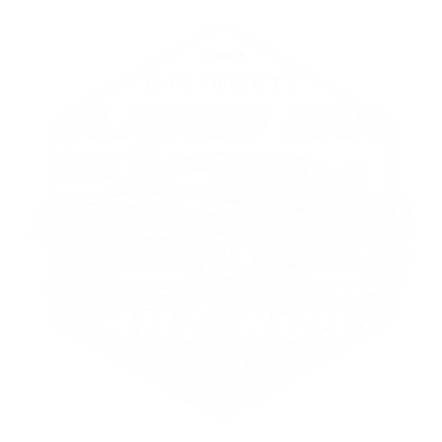 Graphic logo for Northwest Classic Car, Bike & Hot Rod Show
