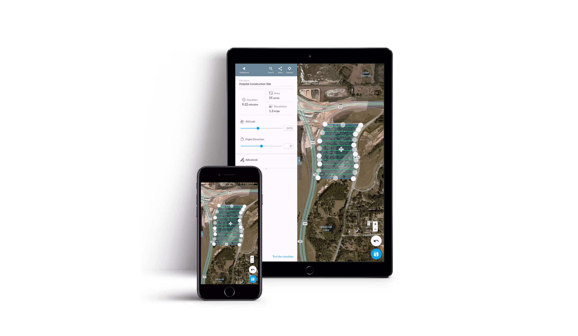Update to the latest version of the DroneDeploy mobile flight app