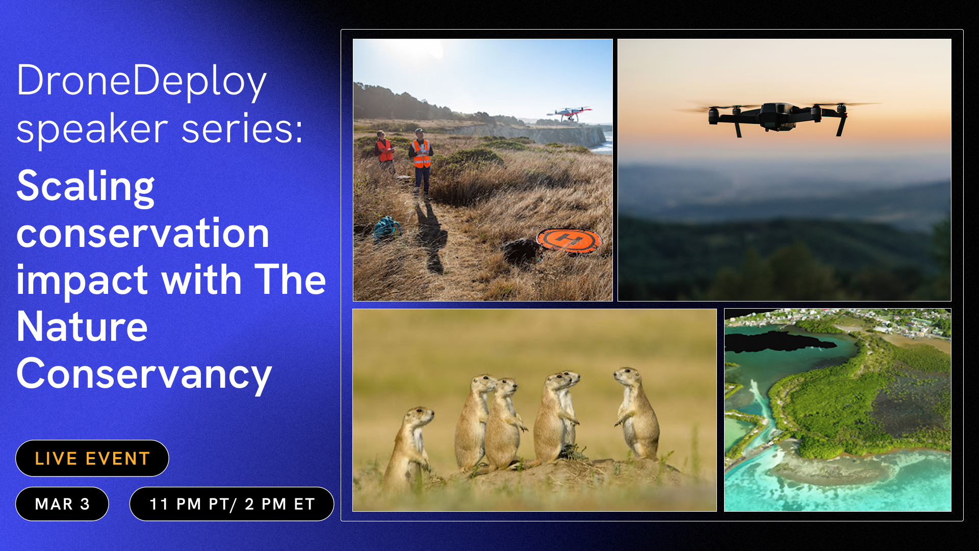 In this Webinar, discover how The Nature Conservancy uses reality capture to standardize conservation workflows, scale pilots into programs, and accelerate measurable conservation outcomes.