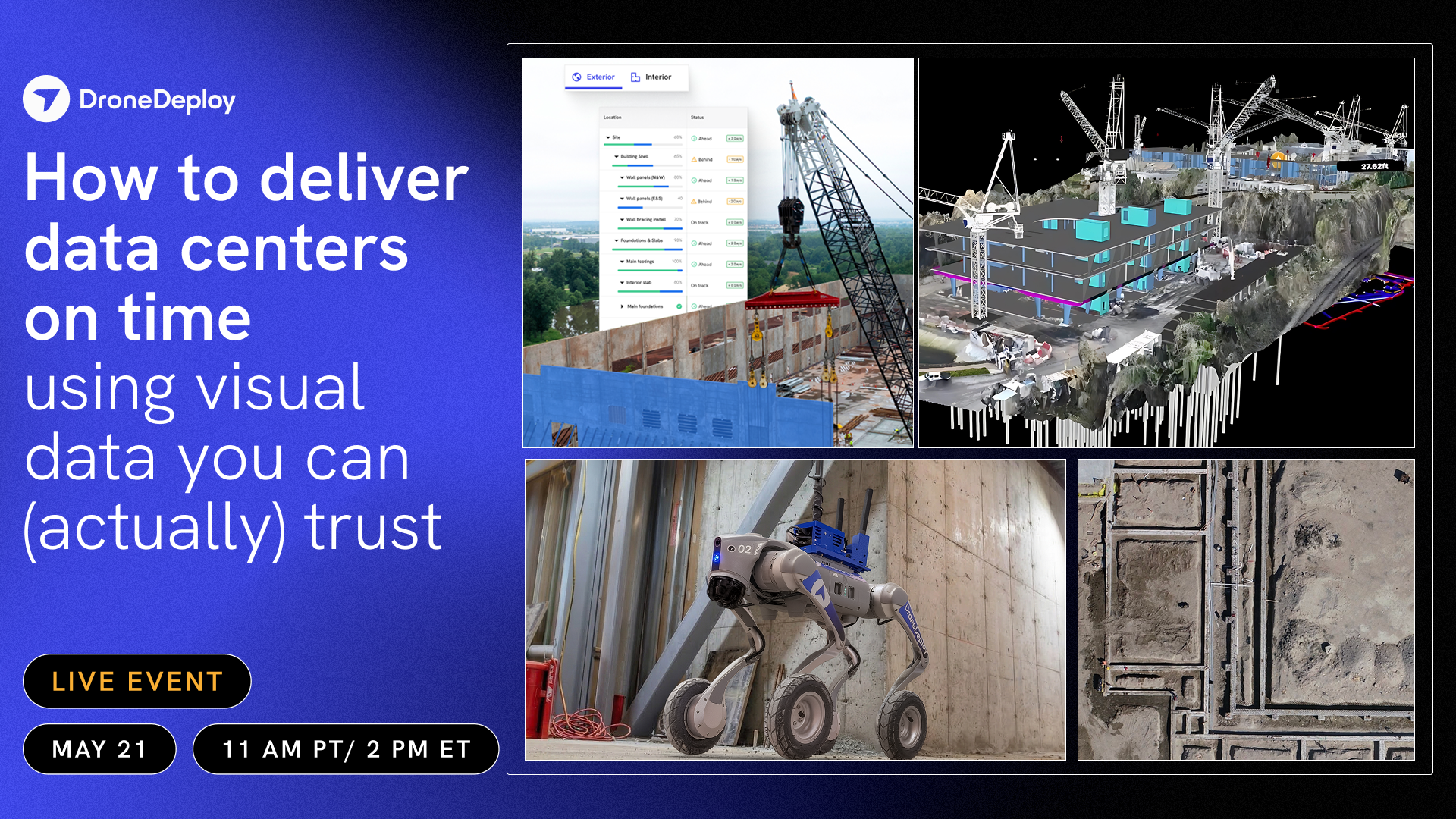 21 data center practitioners. One consistent problem: trusting the data, not collecting it. See how leading teams are building reality capture into program controls.