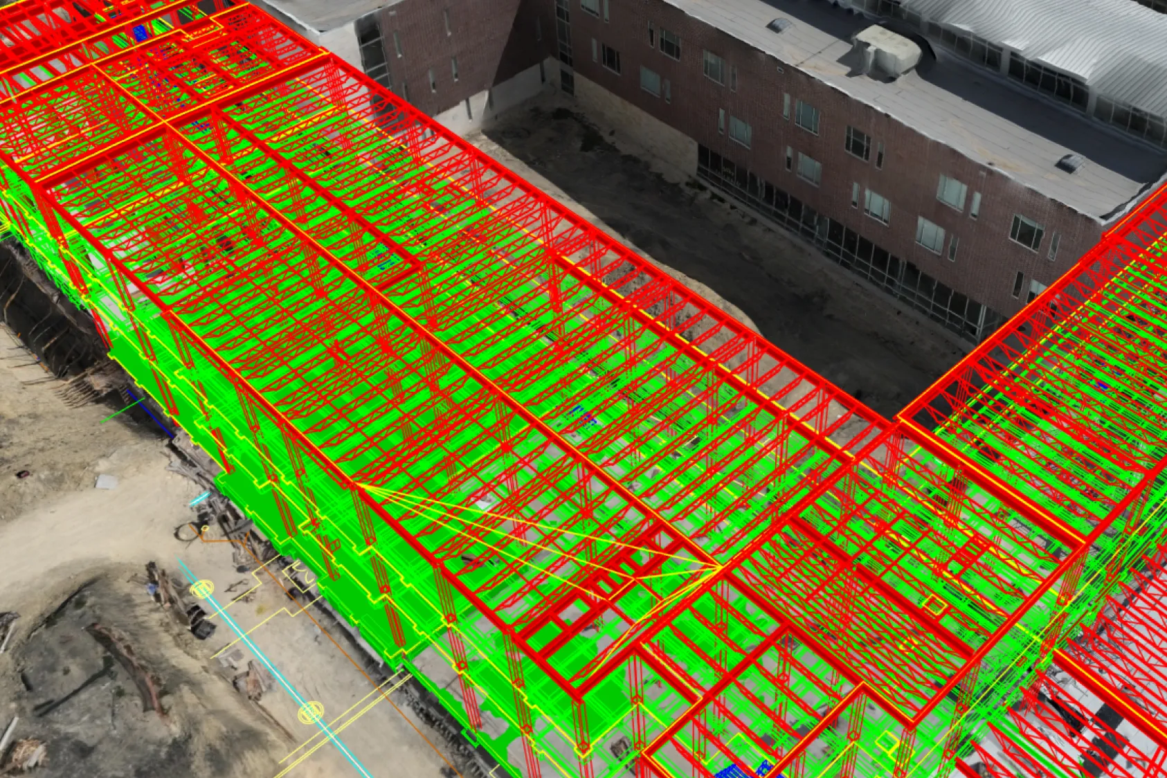 How 3D site walkthroughs are used across commercial construction