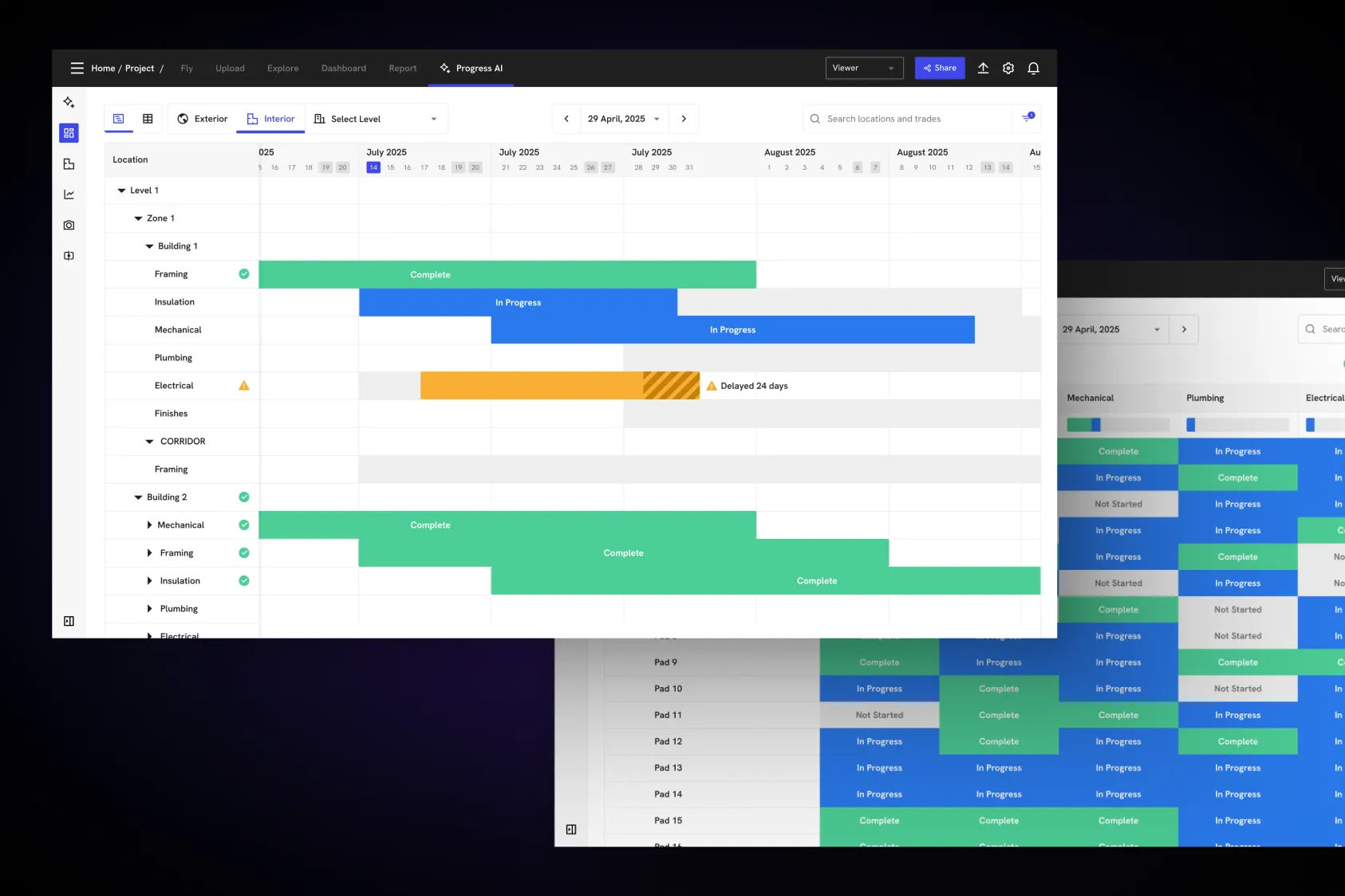 How AI scheduling software reduces manual updates on active projects