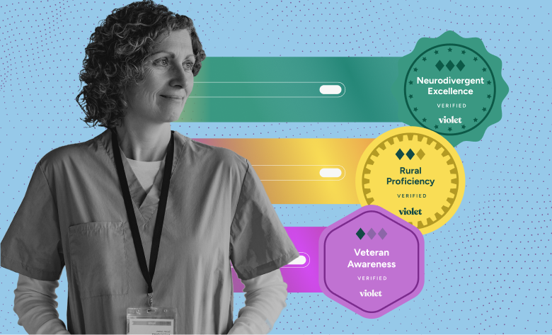 New Violet Benchmarks for Neurodivergent, Rural, and Veteran patient care