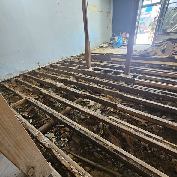 Restoration of historic local building