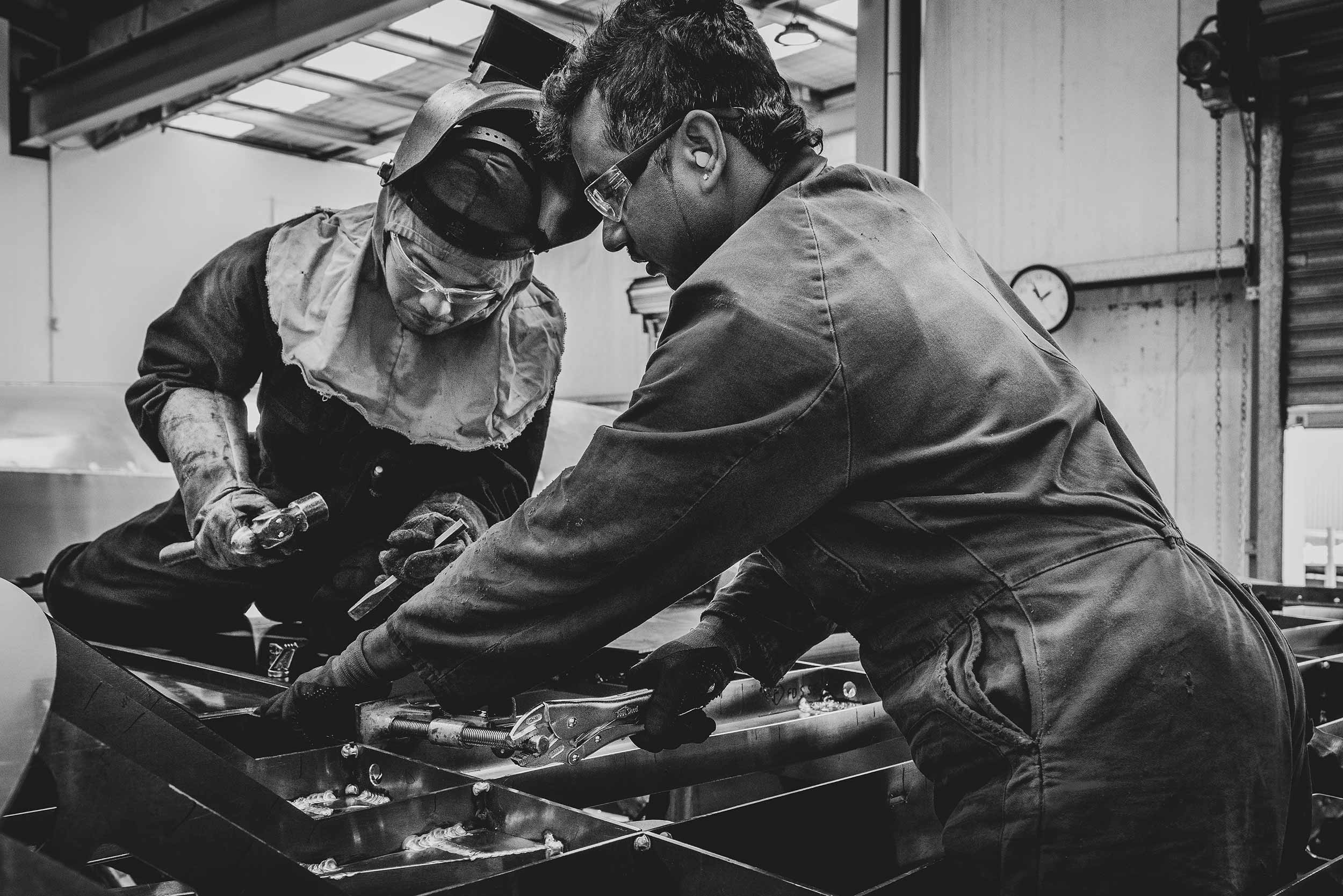 Aluminium Fabricators at Dickey Boats