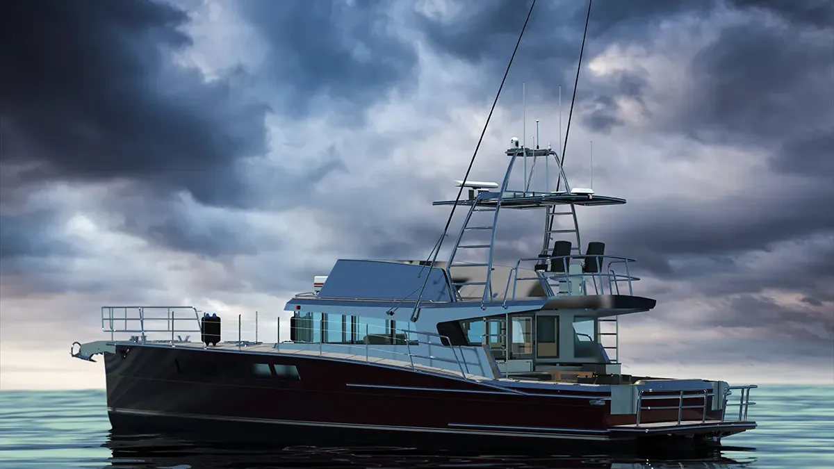 Pacific 62 - Engine options and propellors