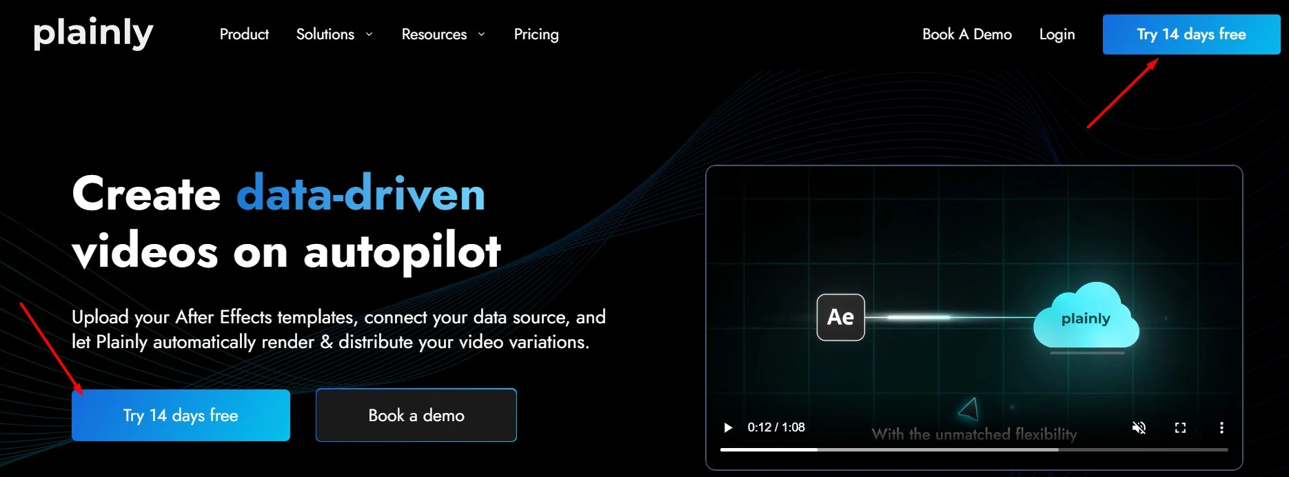 plainlyvideos website for bulk video editing