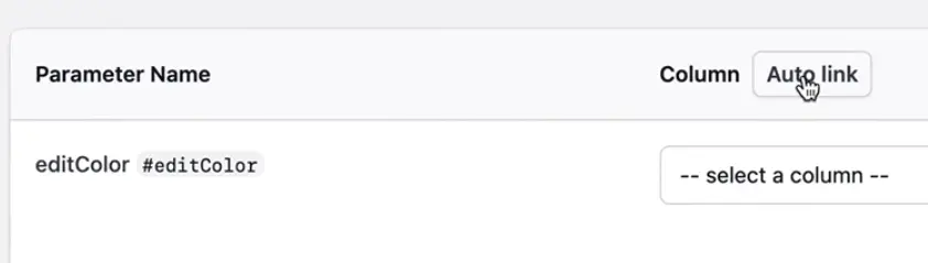Auto link button