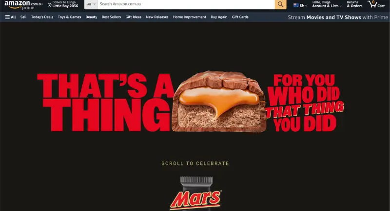 EssenceMediacom and Mars Bar campaign