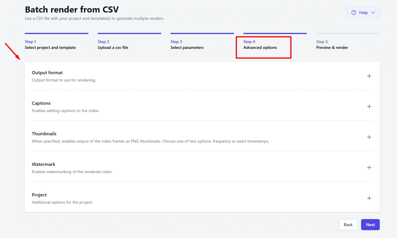 Advanced options n plainly