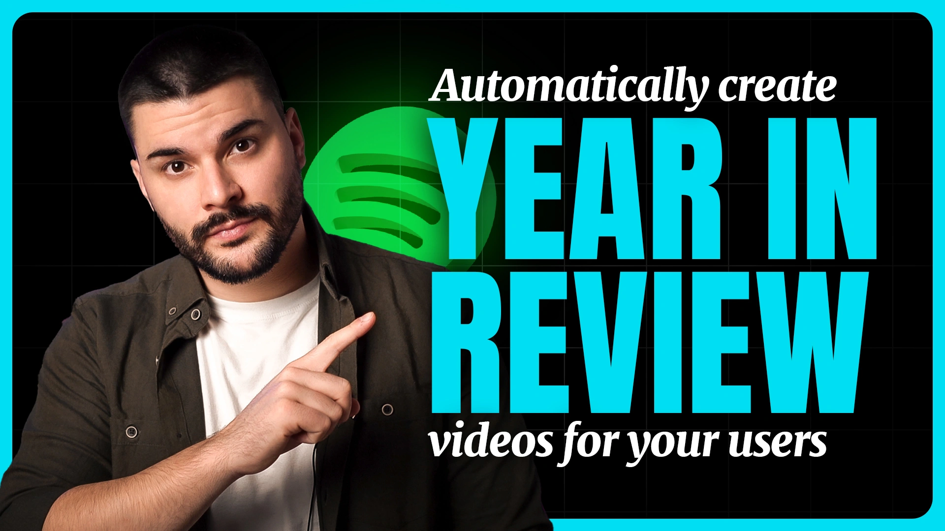 Thumbnail for making your own spotify wrapped using video automation