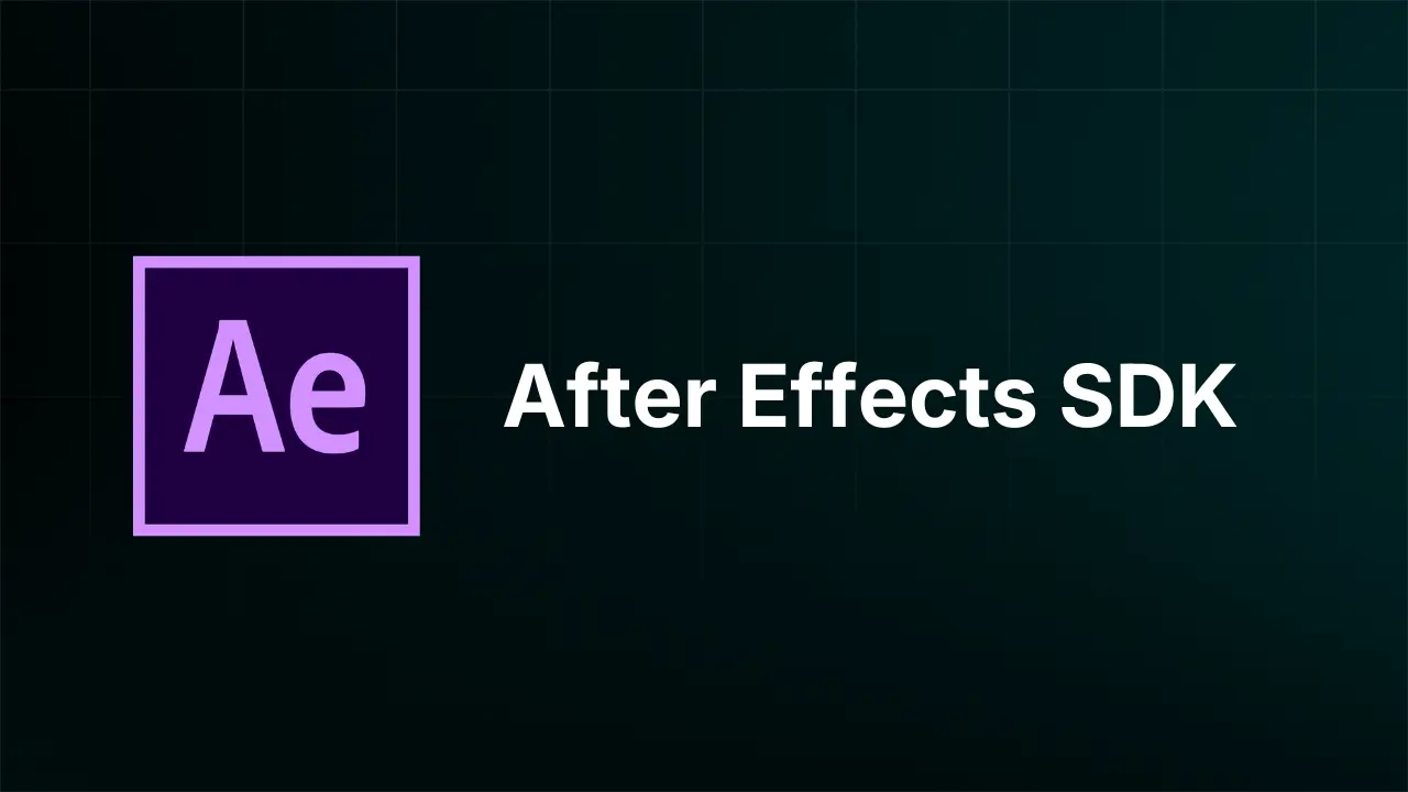 After Effects SDK