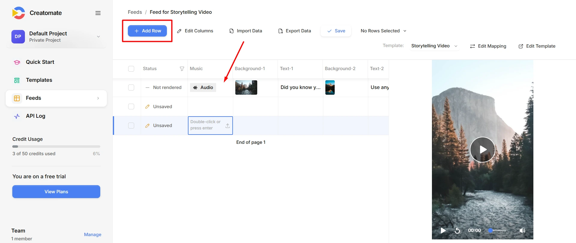 Bulk video personalization in creatomate