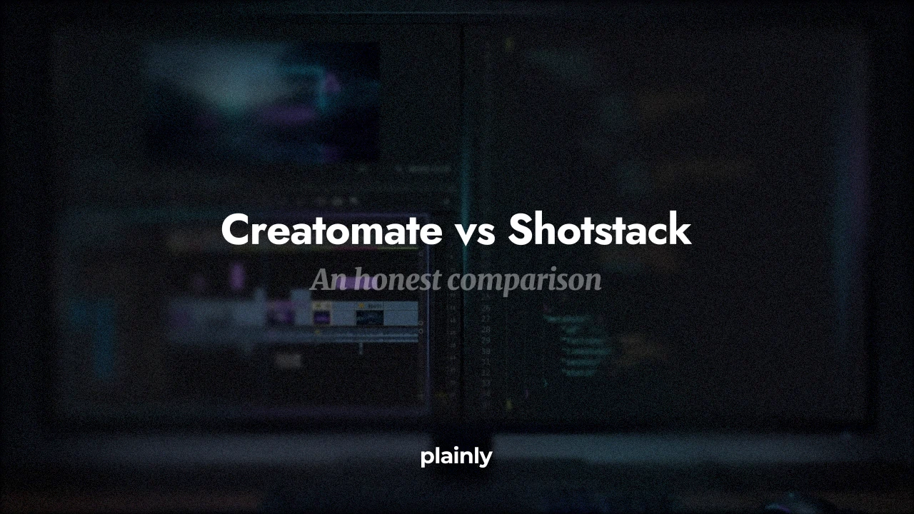 Creatomate vs Shotstack: An honest comparison thumbnail