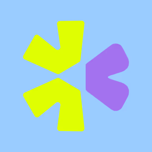 Een logo van een app
