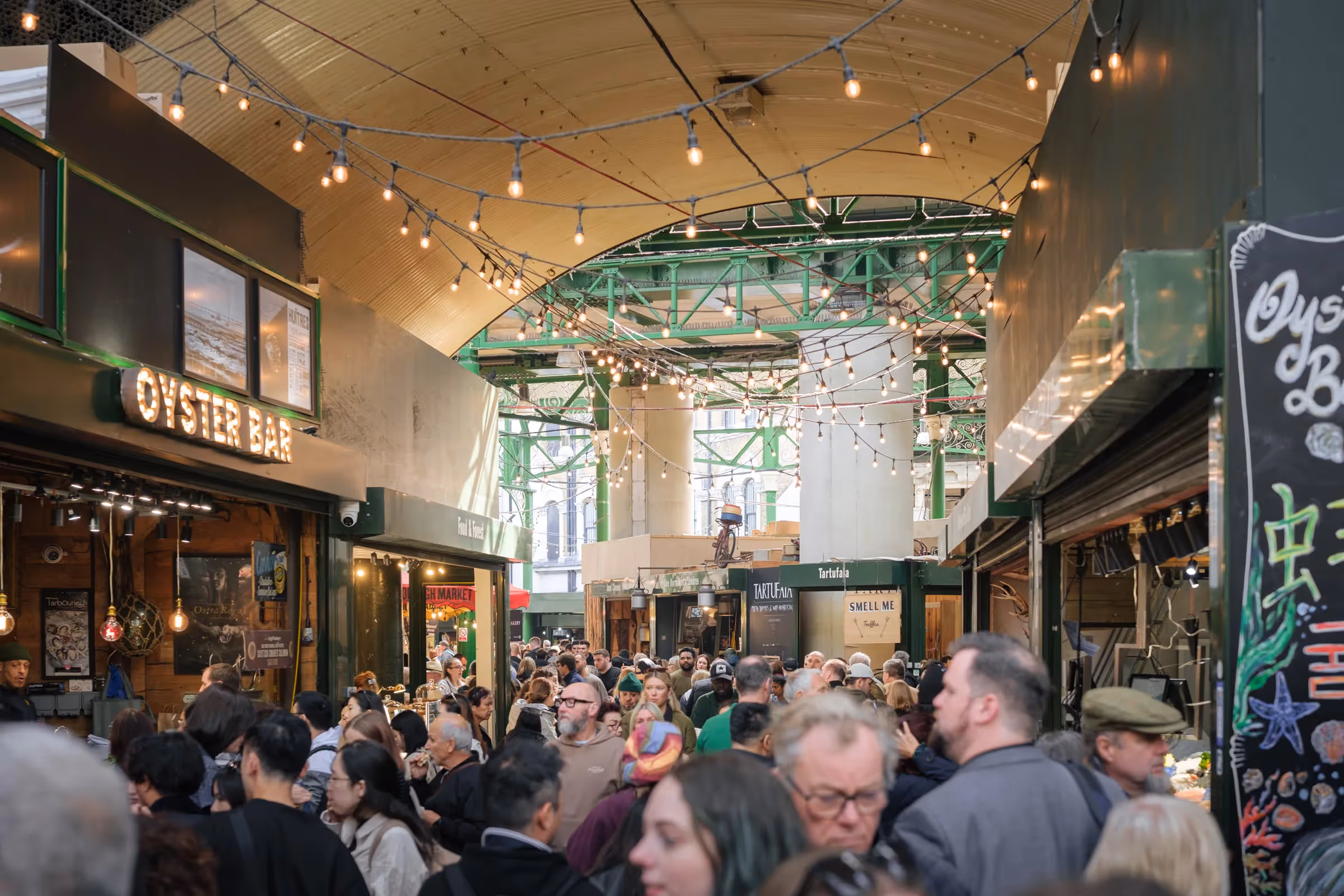 A typical afternoon at Borough Market