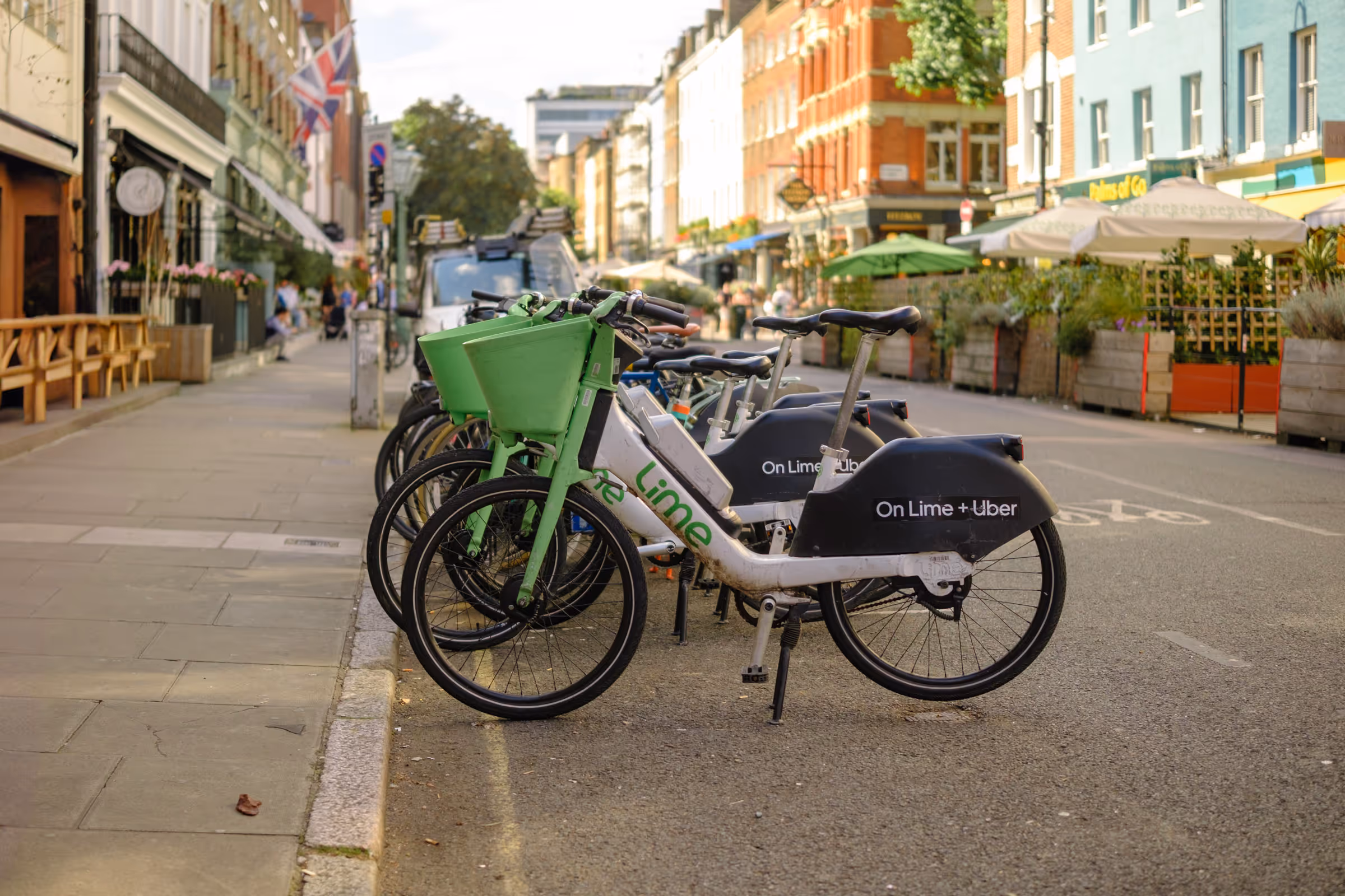 Fitzrovia is well-stocked with e-bikes