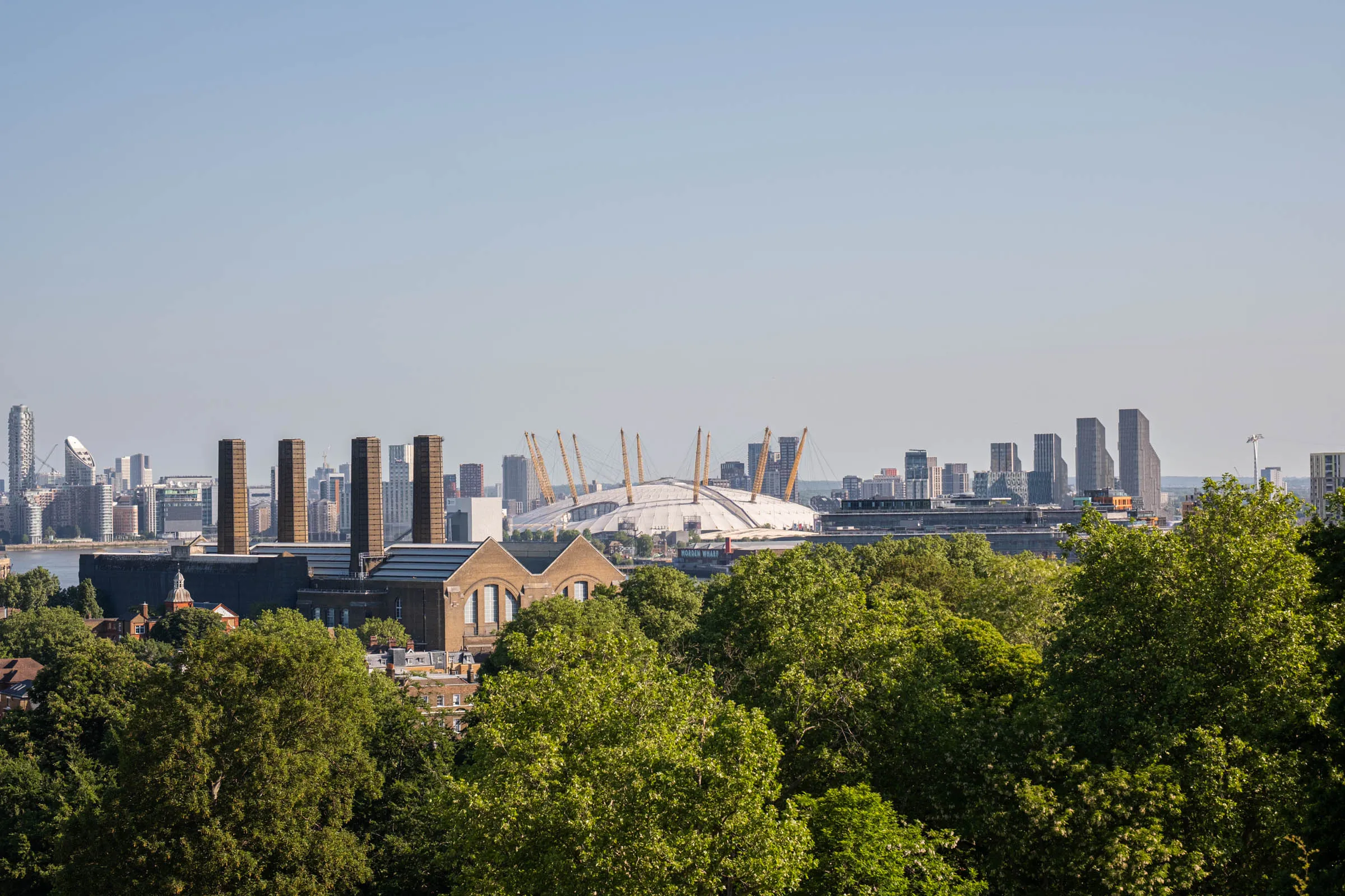 Views from Greenwich Park 