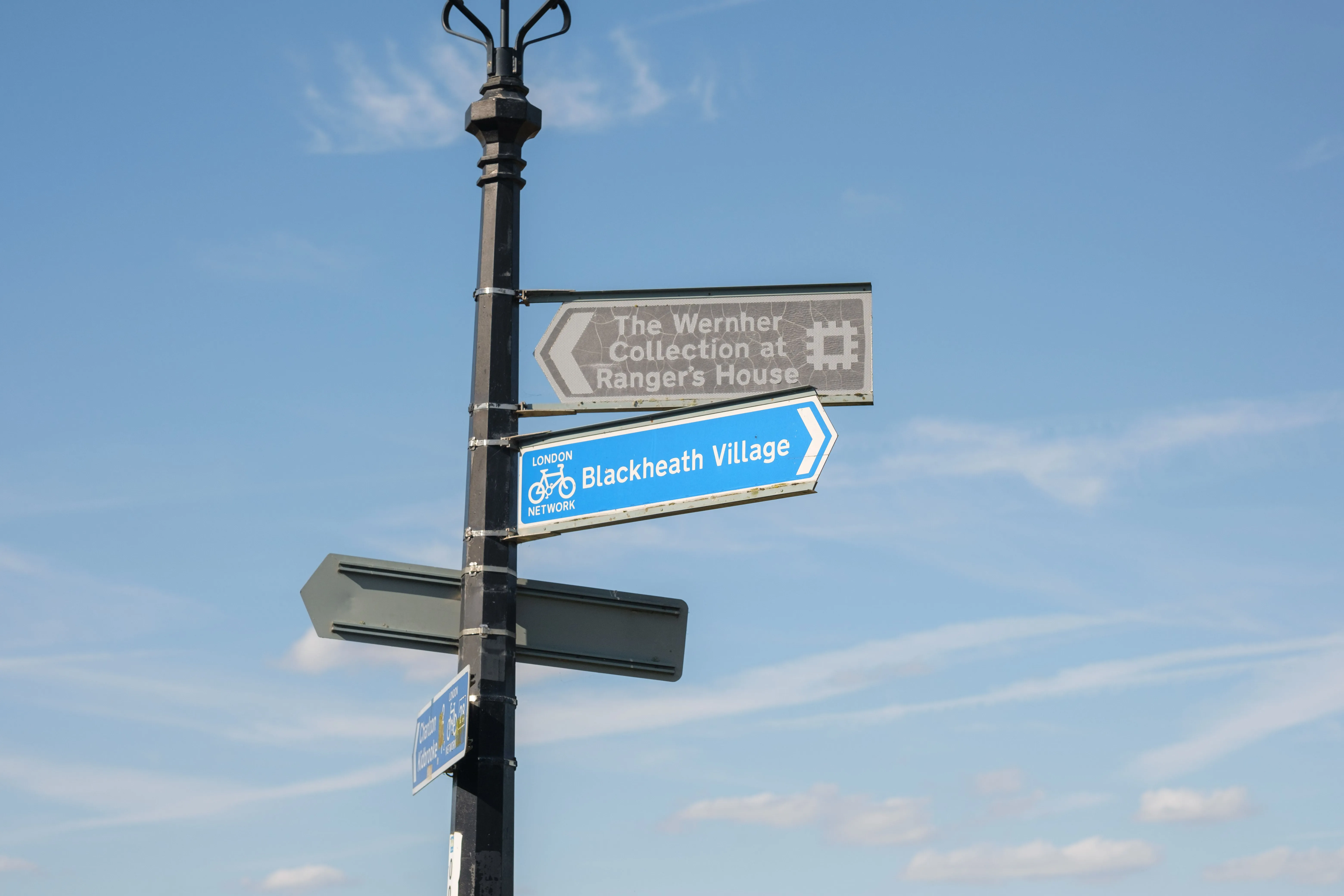 Cycle tracks in Blackheath