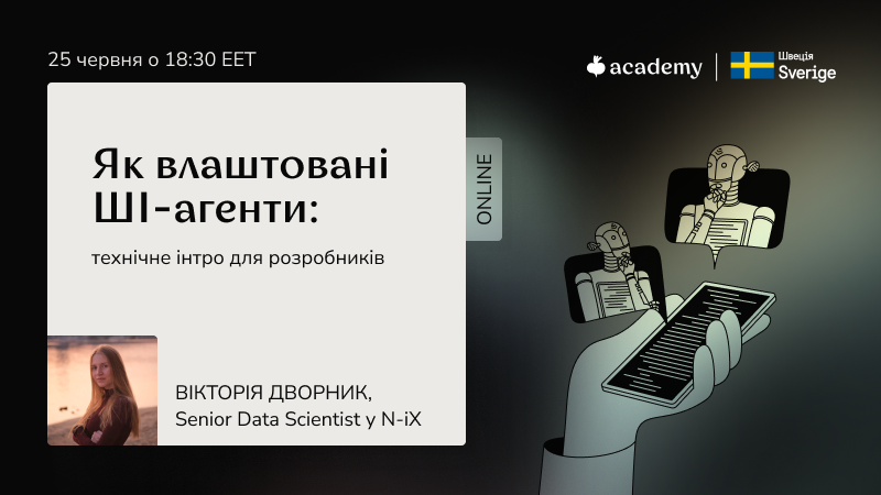 Більшість розробників вже використовує LLM у роботі, але зупиняється на рівні чат-ботів і не розуміє, як насправді влаштовані автономні агенти. Цей вебінар допоможе тобі розібратися з ШІ-агентами та навчитися застосовувати їх у роботі розробника.