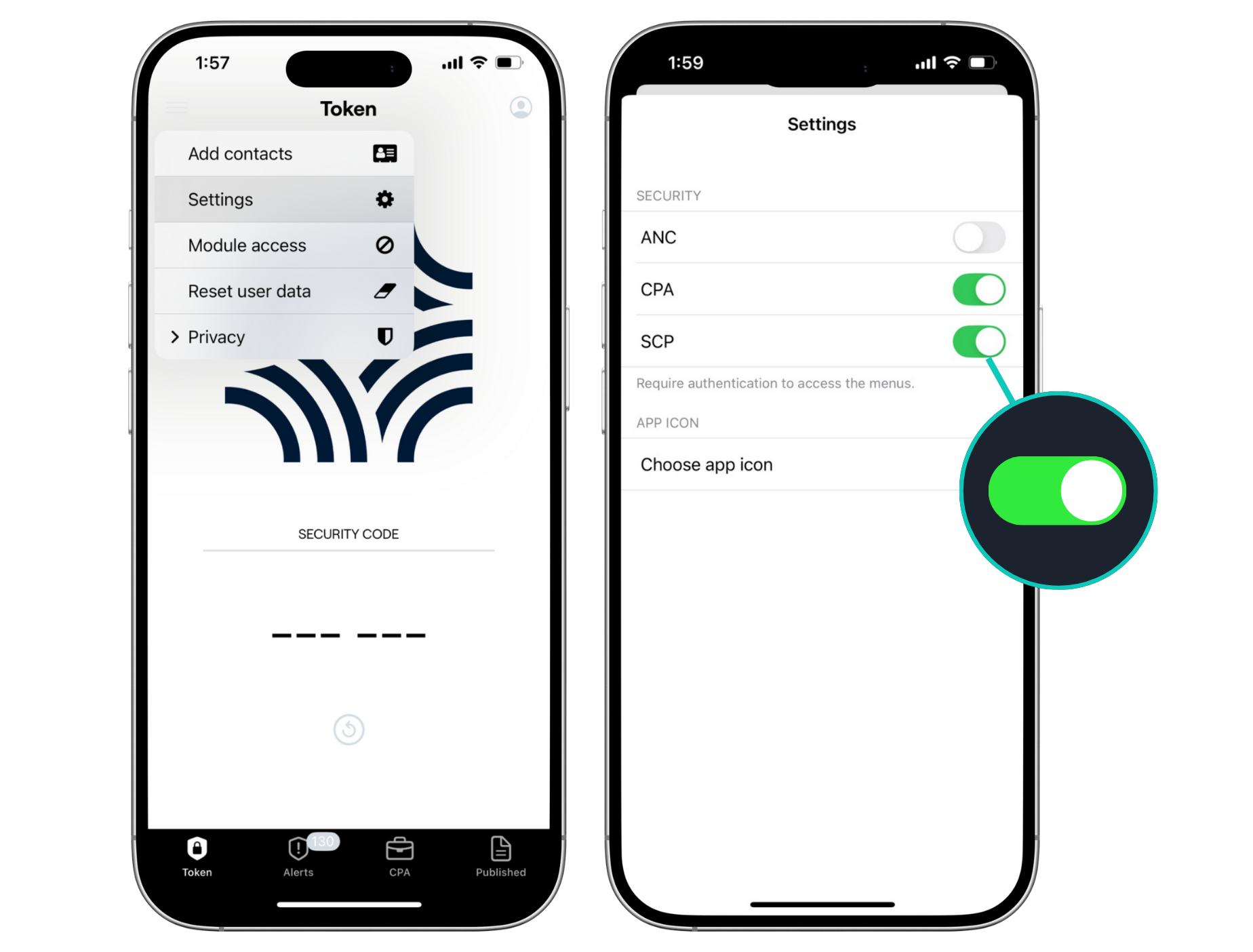 A modern mobile experience with intuitive navigation