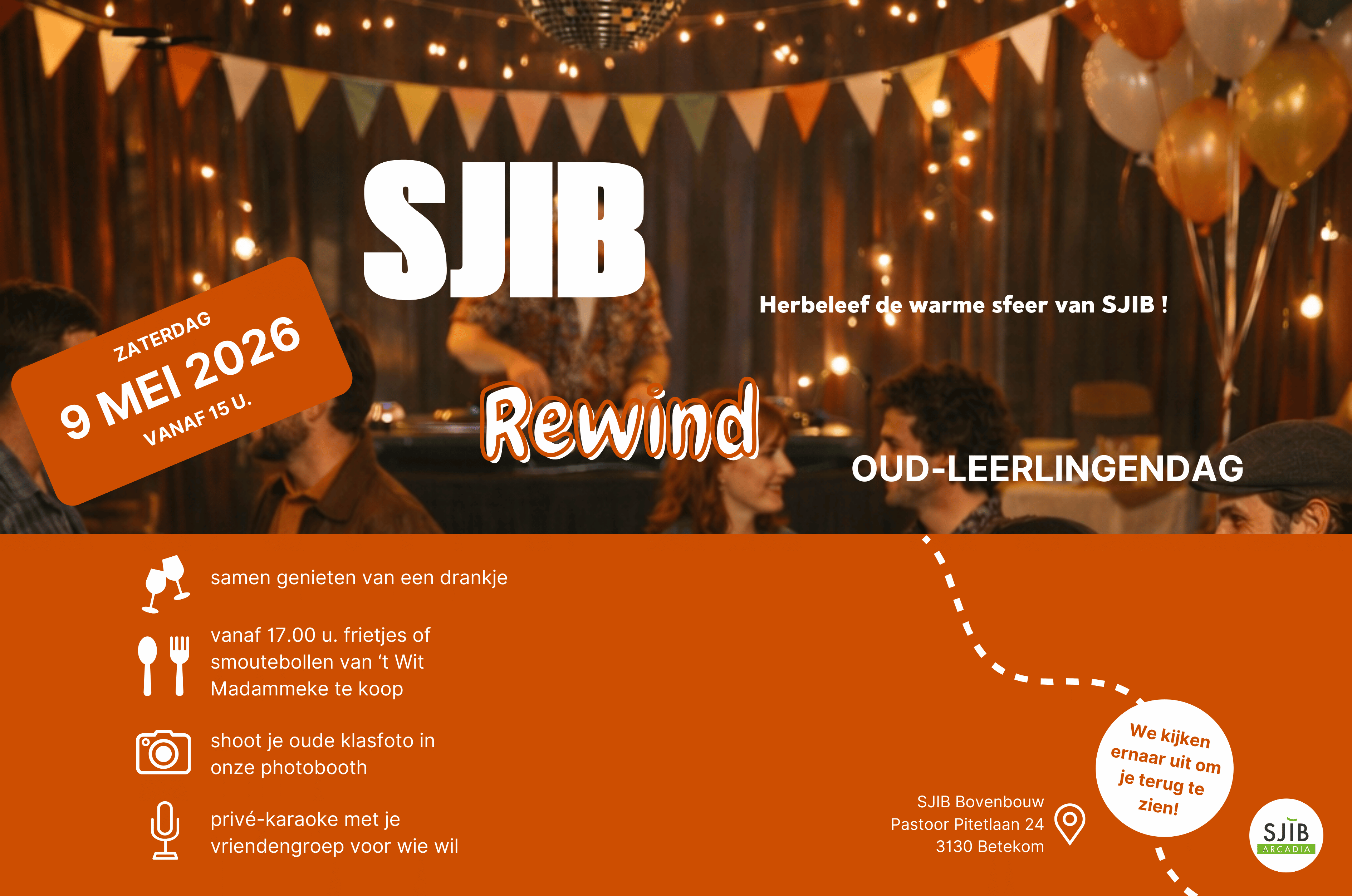 Oud-leerlingendag zaterdag 9 mei