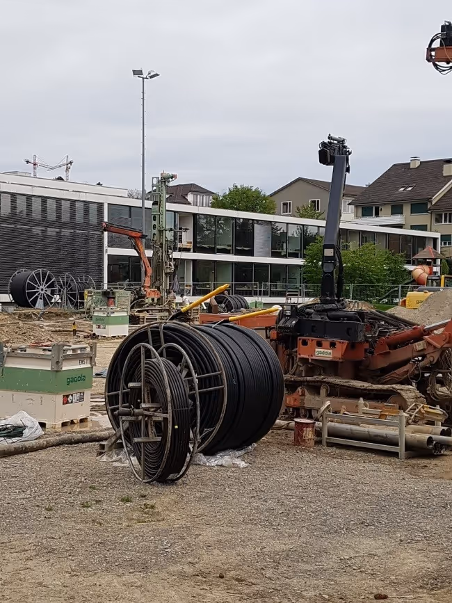 Grossbaustelle Schulanlage