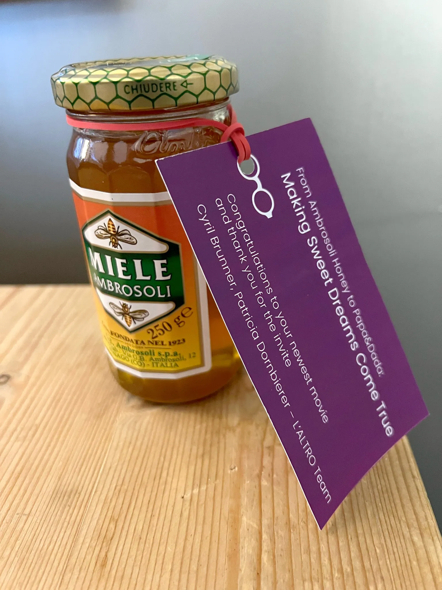 Ambrosoli honey gift