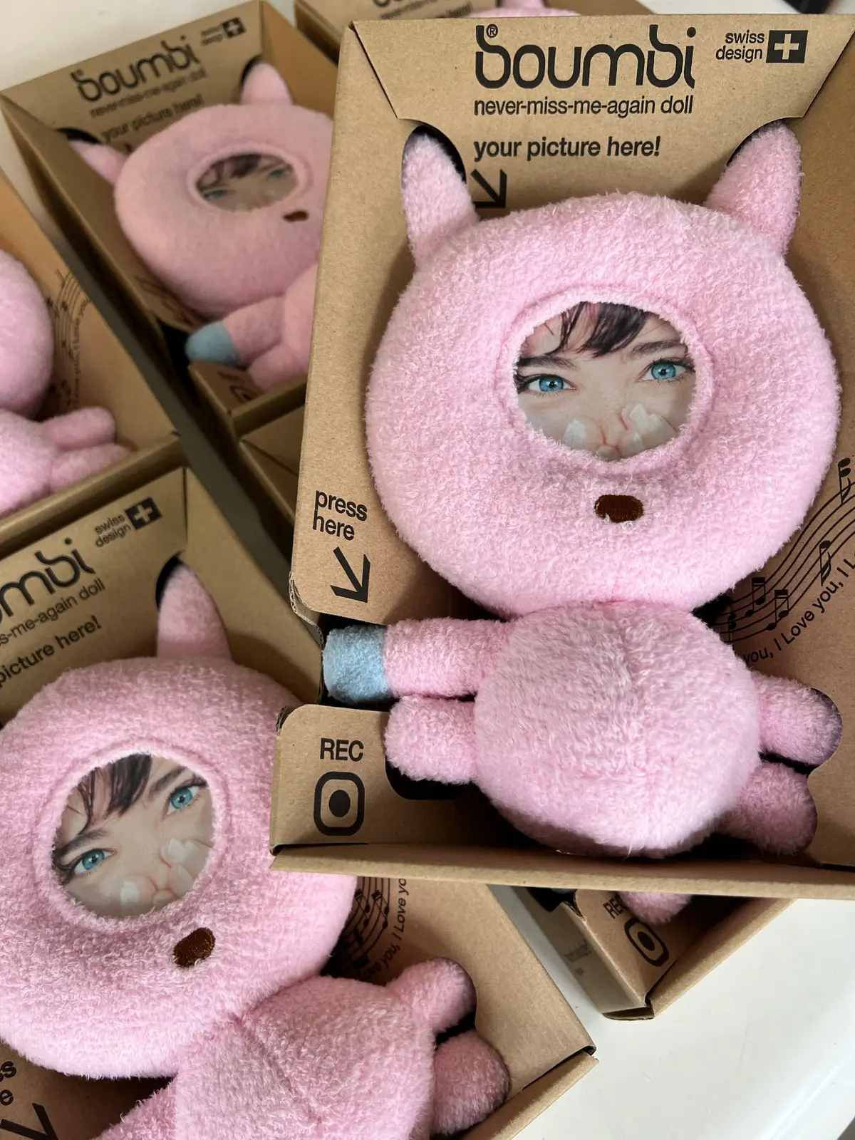 Boumbi – the never-miss-me-again doll.