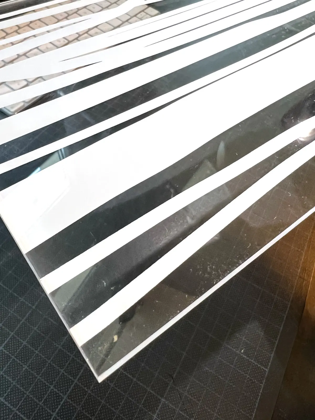 Work in progress for Daniela Zehnder’s exhibition.
