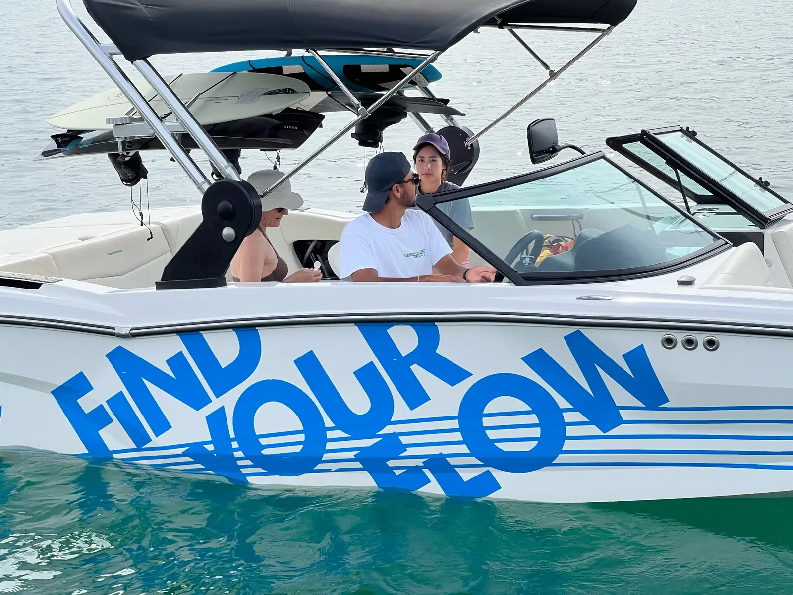 Find your flow – out on the water.