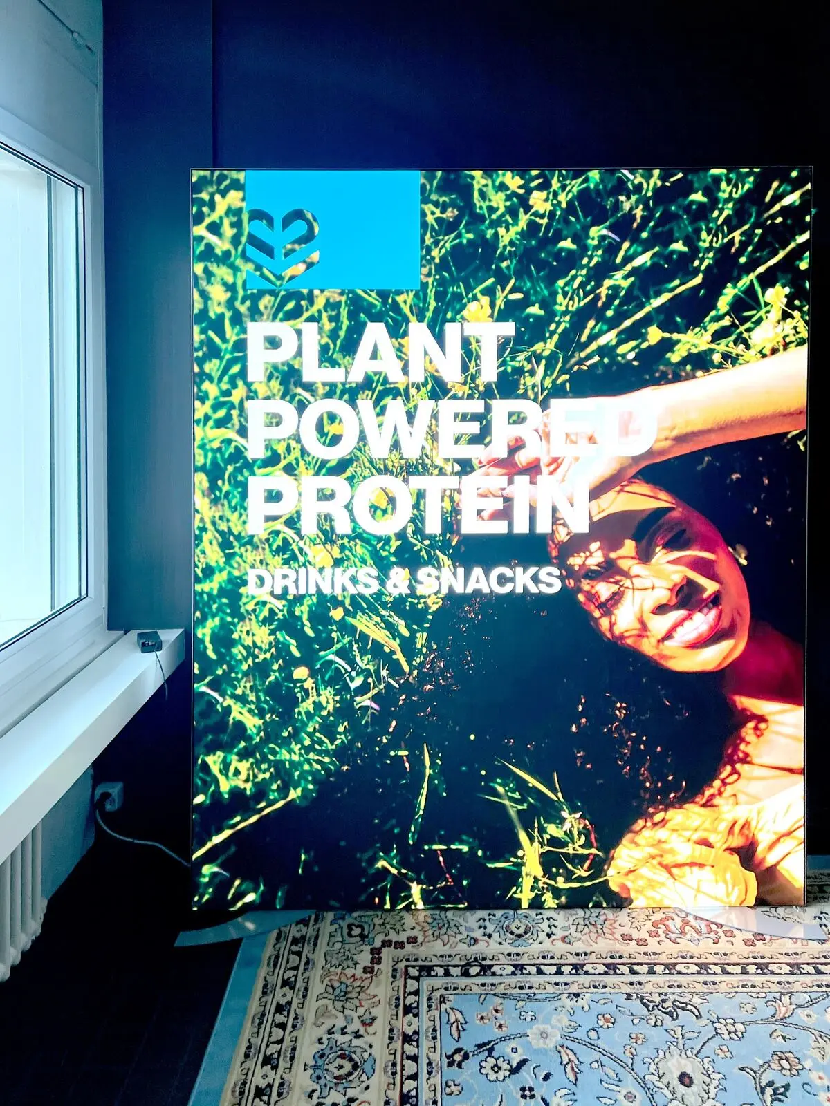 Plant powered protein – larger than life.