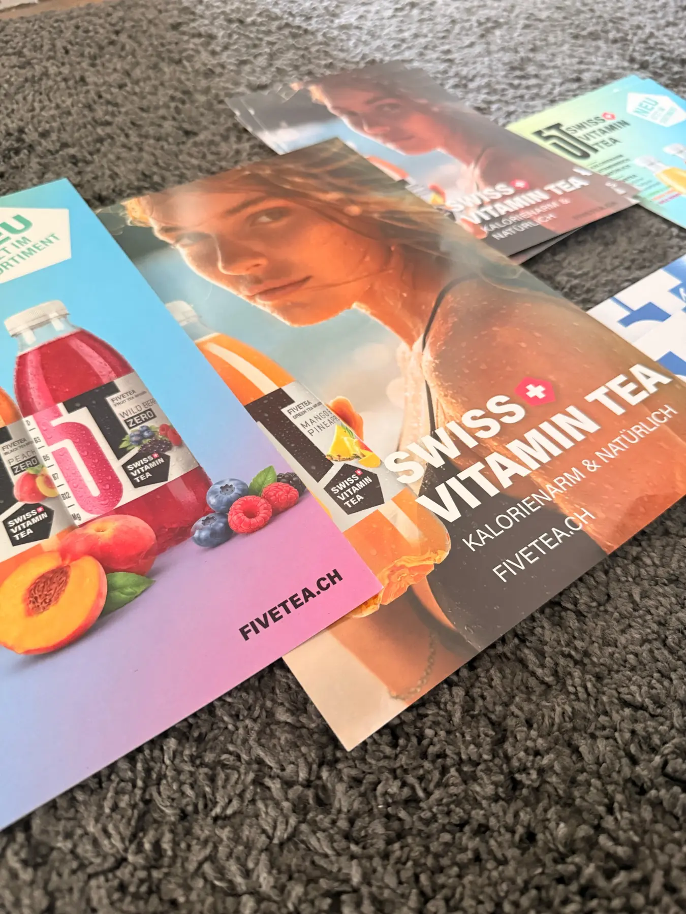 FIVETEA printed brochures