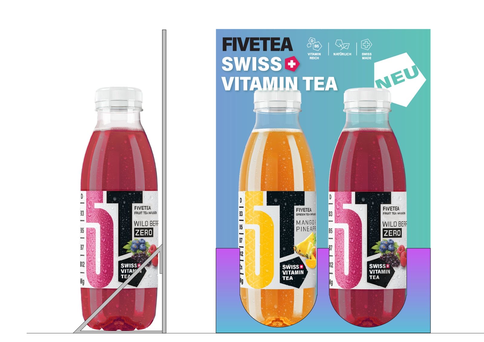 FIVETEA Verkaufsdisplay