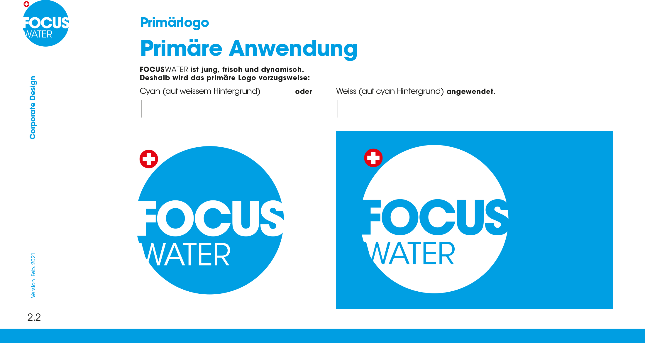 Focus Water Brandbook