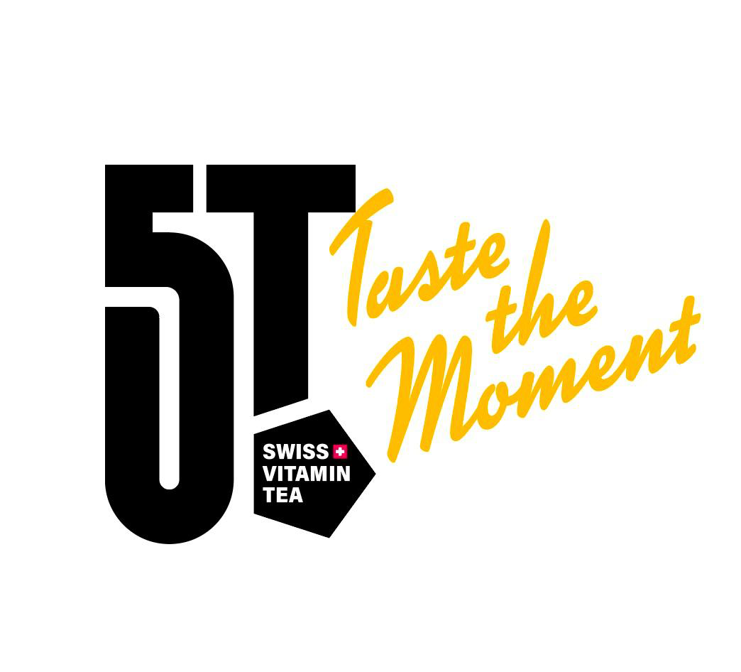 FIVETEA Logo mit Claim Taste the Moment