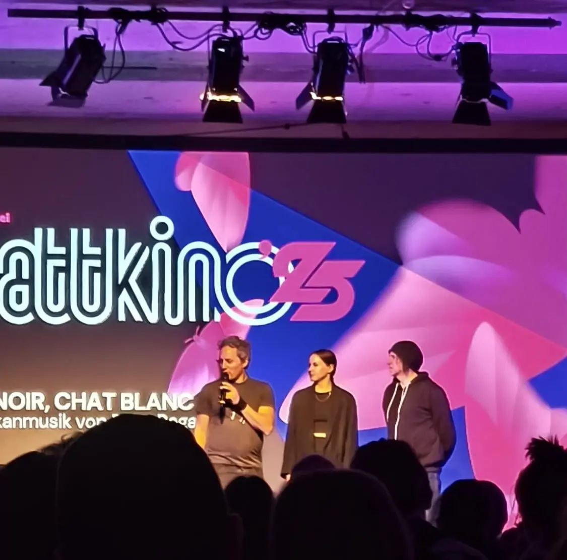 stattkino 25 – Jubiläumsauftritt auf der Bühne