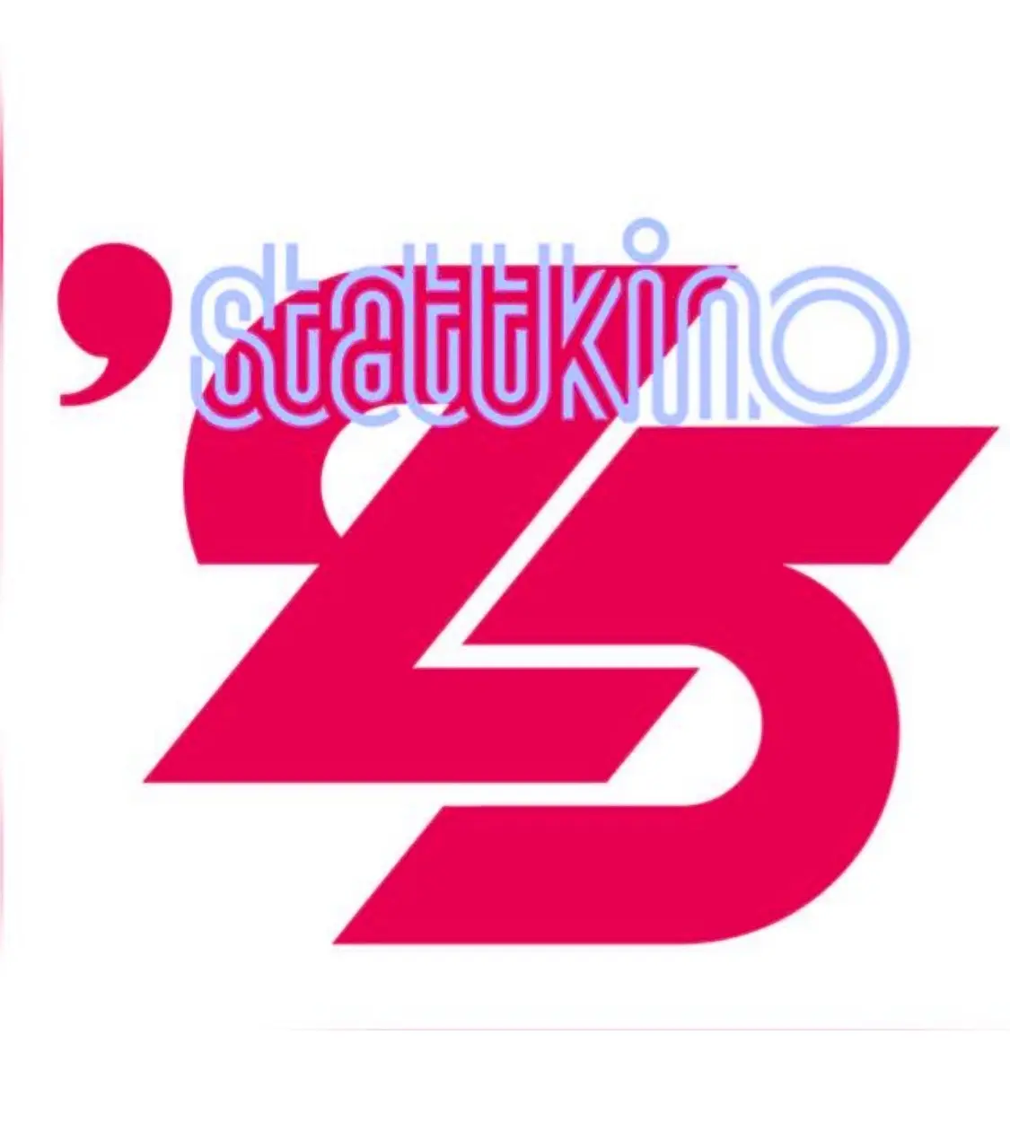 stattkino 25 – Jubiläumslogo zum 25-jährigen Bestehen