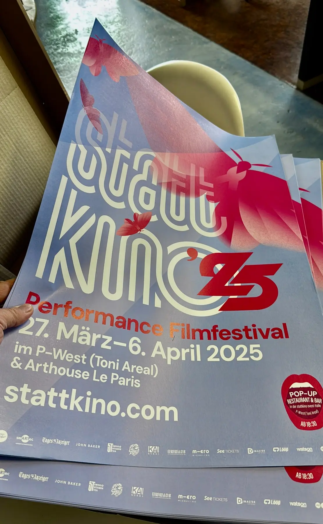 stattkino 25 – Festivalplakat und visuelle Kommunikation